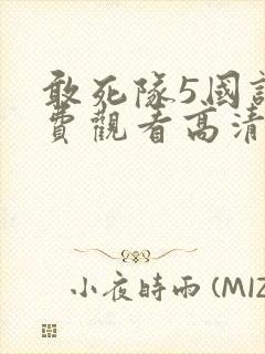 敢死队5国语免费观看高清完整版