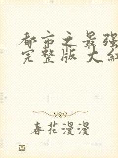 都市之最强狂兵完整版 大红大紫