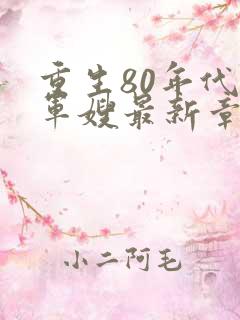 重生80年代当军嫂最新章节