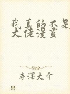 我真的不是反派大佬漫画