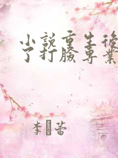 小说重生后我成了打脸专业户有多少章