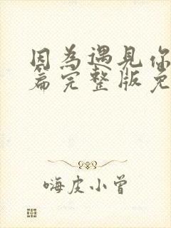 因为遇见你番外篇完整版免费观看