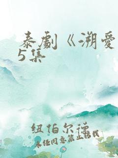 泰剧《溯爱》15集