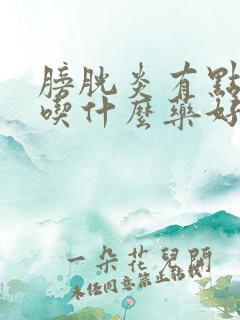 膀胱炎有点尿血吃什么药好