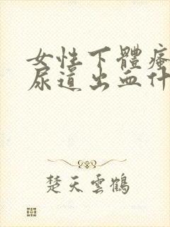 女性下体瘙痒,尿道出血什么原因