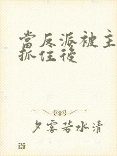 当反派被主角们抓住后