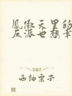 凤傲天里的黄毛反派也想幸福小说