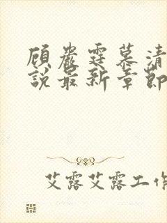 顾岩霆慕清语小说最新章节更新内容