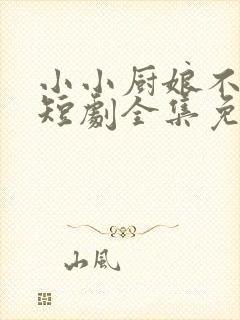 小小厨娘不好惹短剧全集免费观看