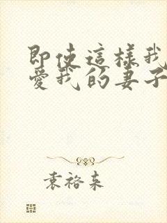 即使这样我依然爱我的妻子动漫