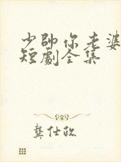 少帅你老婆又跑短剧全集