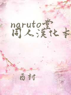 naruto堂同人汉化本子gg
