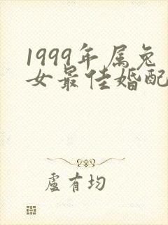 1999年属兔女最佳婚配属相