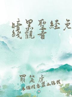 暗黑圣经免费在线观看