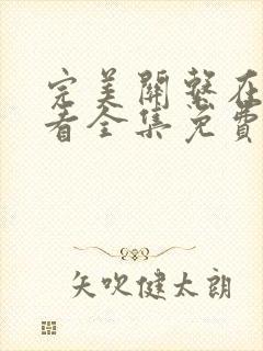 完美关系在线观看全集免费播放