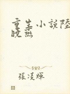 重生小说陆峰江晓燕