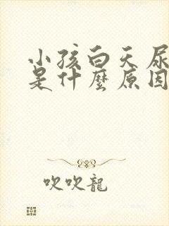 小孩白天尿频繁是什么原因