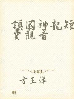 镇国神龙短剧免费观看