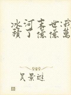 冰河末世:我囤积了亿亿万物资 txt全本