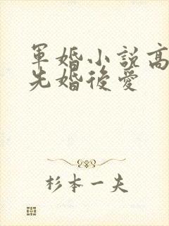 军婚小说高干文先婚后爱