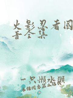 火影忍者国语配音全集