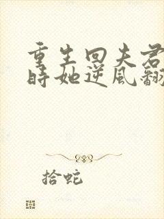 重生回夫君大婚时她逆风翻盘结局