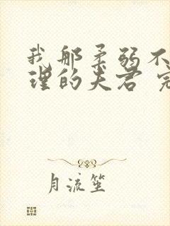 我那柔弱不能自理的夫君 完结版