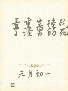 看重生后我嫁给了渣男的死对头小说