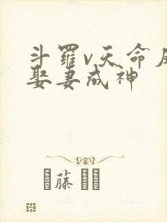 斗罗v天命反派娶妻成神