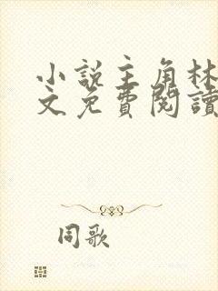 小说主角林枫全文免费阅读