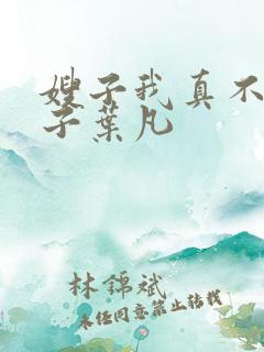 嫂子我真不是傻子叶凡