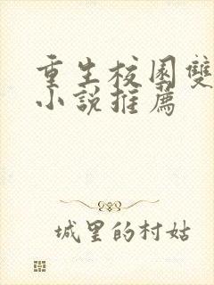 重生校园双男主小说推荐