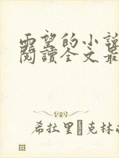 雨望的小说免费阅读全文最新章节