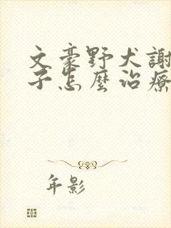 文豪野犬谢野晶子怎么治疗