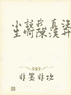 小说我真没想重生啊陈汉升全集