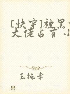 [快穿]被黑化大佬占有 小说