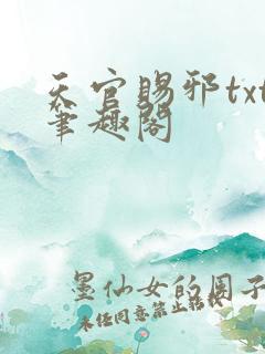 天官赐邪txt笔趣阁
