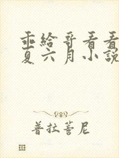 乖给哥看看by夏六月小说免费阅读