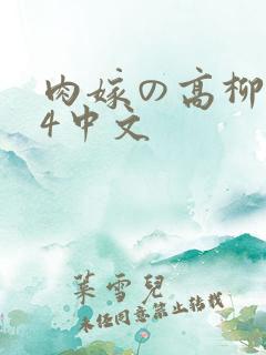 肉嫁の高柳1～4中文