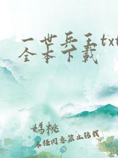 一世兵王txt全本下载