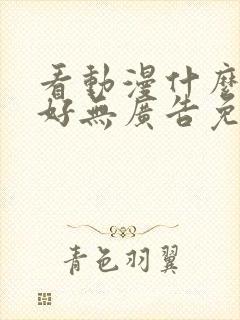 看动漫什么软件好无广告免费的