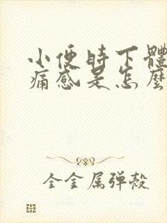 小便时下体有刺痛感是怎么回事