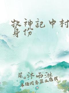 牧神记中村长的身份