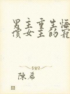 男主重生悔过补偿女主的宠文