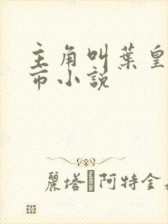 主角叫叶皇的都市小说