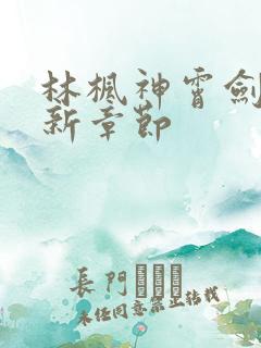 林枫神霄剑修最新章节