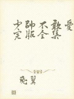 少帅不敢爱短剧完版全集