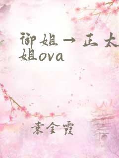 御姐→正太一御姐ova