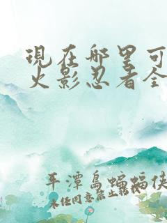 现在哪里可以看火影忍者全集