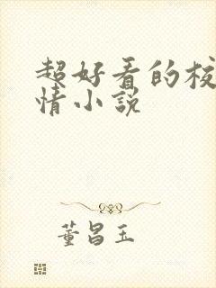 超好看的校园言情小说